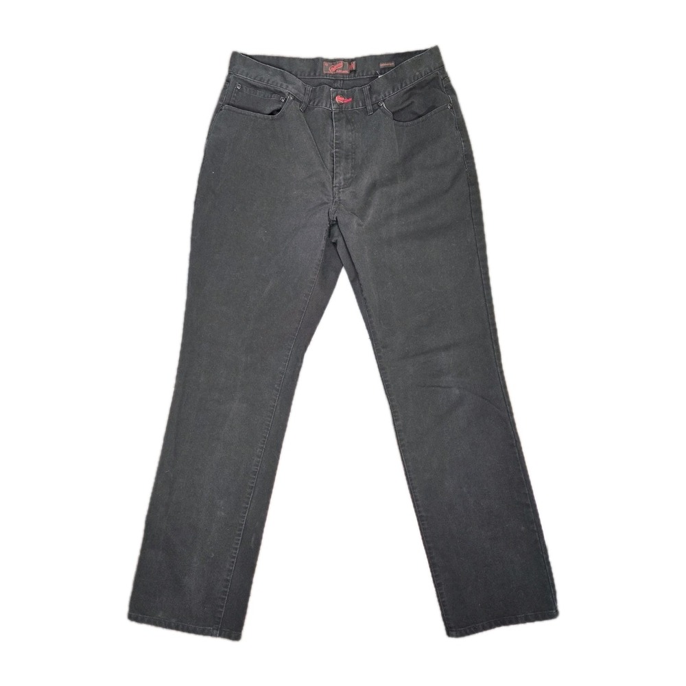 Grayers Premium Five Pocket  34Wx32 Black Corduroy Mens Pants